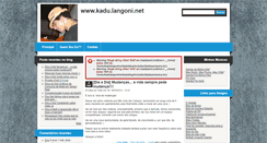 Desktop Screenshot of kadu.langoni.net